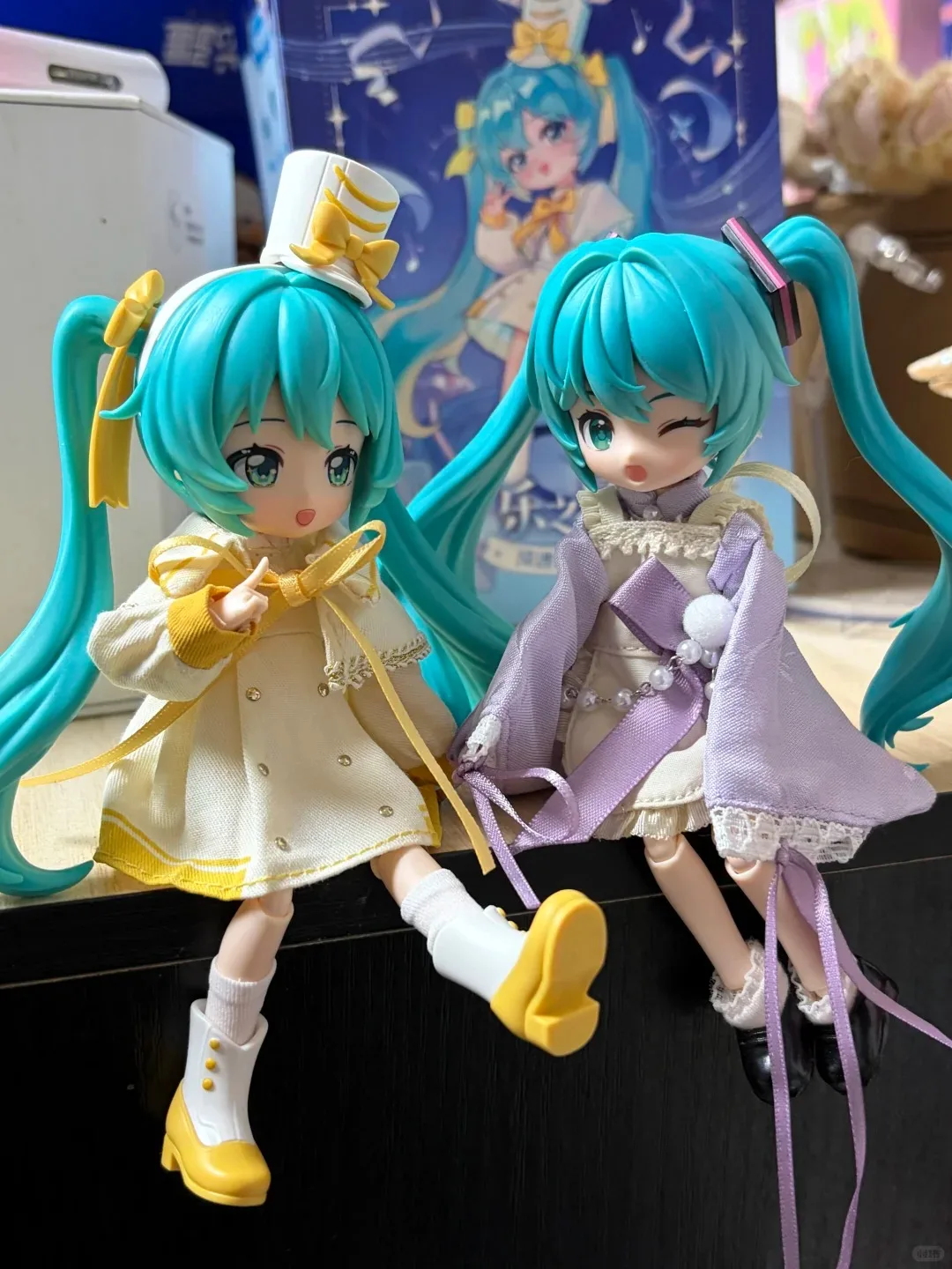 Original Hatsune Miku Vocaloid Series Blind Box 14cm Miku Kawaii Bjd Mystery Box Decoration Anime Figure Collection Kid Gifts - Image 6