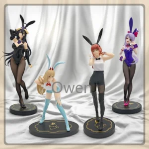 Sexy Albedo Genuine Unboxed Anime Chainsaw Man Figurine Overlord Action Figures PVC Bunny Girl Collection FuRyu Model Toys Gifts