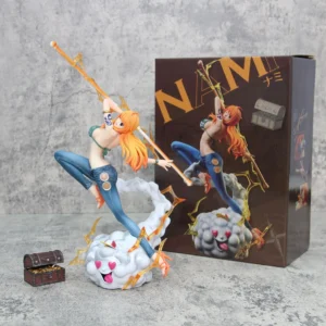 One Piece Nami Anime Figure Sexy Nami 29cm Action Figurine Pvc Statue Model Room Collectible Decora Toys Christmas Gifts