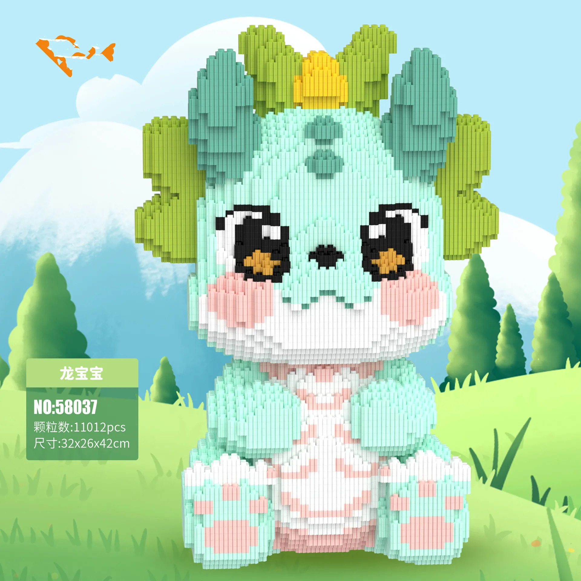 Big Pokemon Squirtle Charmander Magic Building Block Cartoon Horse Joker Model Toy Dragon Assembled Bricks Figure For Kids Gift - Image 46