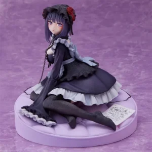 My Dress-Up Darling 12cmAnime Figure Black Maid Outfit Kitagawa Marin Action Figure Shizuku Kuroe Figurine Collection Model Toy
