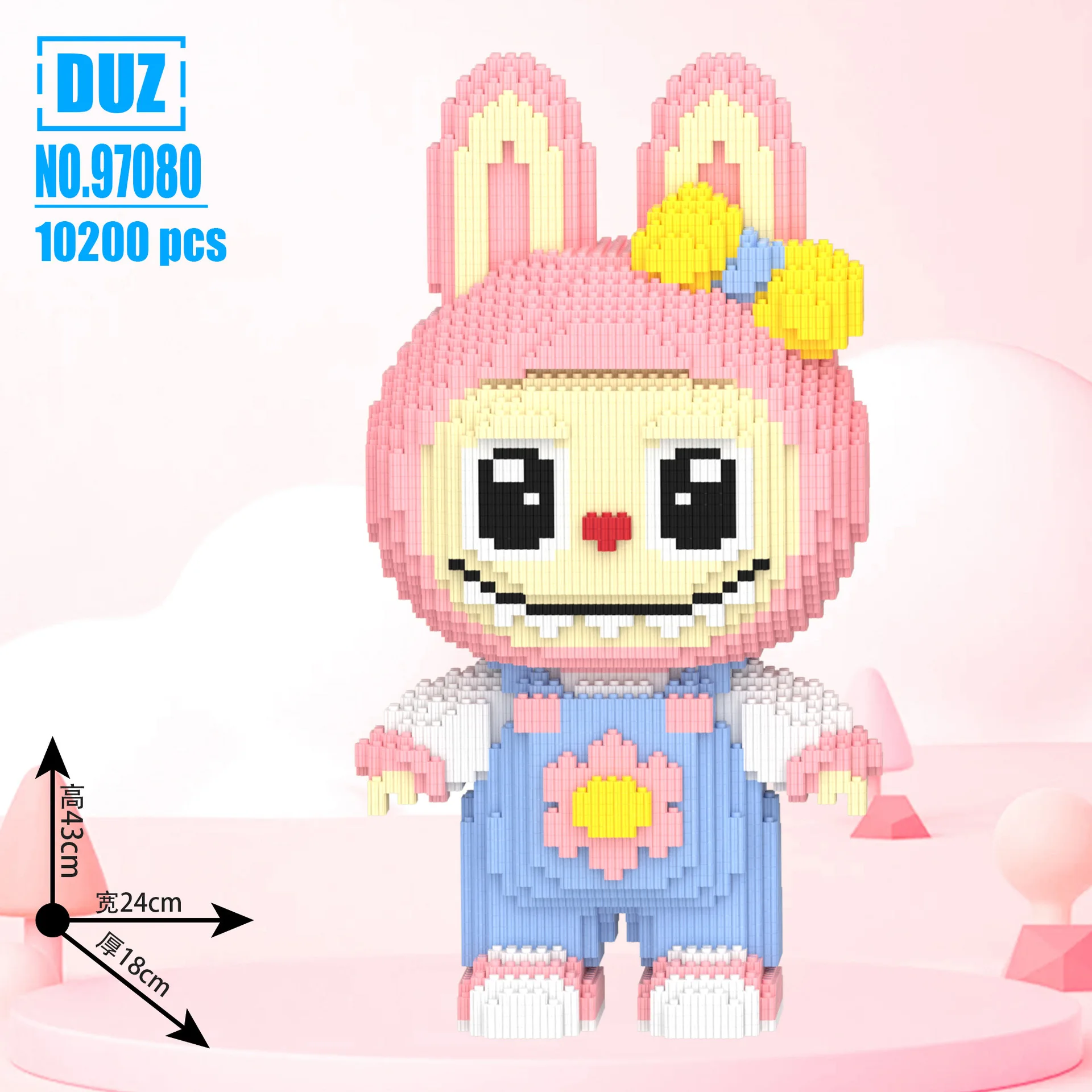 Big Pokemon Squirtle Charmander Magic Building Block Cartoon Horse Joker Model Toy Dragon Assembled Bricks Figure For Kids Gift - Image 41