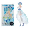 Anime Rem Wedding Dress Crystal Up Re:Zero Kara Action Figure