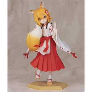 Original spot Fairy Fox Anime Figure 19.5Cm Pvc Anime The Helpful Fox Senko-San Serie Collection Figural Periphery Toy Figurine