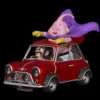 Anime Dragon Ball Z Fat Buu with Mr. Satan Majin Collectible Figure