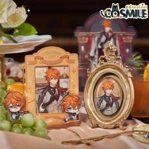 Official Original Genshin Impact Tartaglia Ajax アヤックス 아약스  Acrylic Stand Seal Tinplate Badge Apr