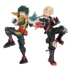Anime MHA Midoriya Izuku Action Figurine Bakugou Katsuki Combat Style Collectible Figure