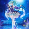 22cm/8.66in Hatsune Miku Purple Skirt Fashion Dress Style Figurine Collectible Figure