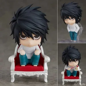 Death Note L Yagami Light Nendoroid Anime Action Figures 10cm Movable Pvc Collectible Model Desktop Ornament Gift For Anime Fans