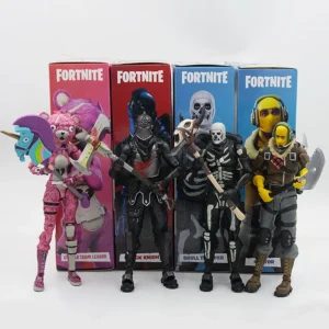 Fortnite Raptor Black Knight Skull Trooper Premium Cuddle Team Leader MogulMaster Action Figure Room Decoration Toys Kids Gift
