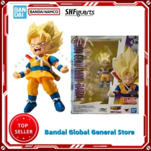In Stock 100% Original BANDAI S.H.Figuarts Dragon Ball DAIMA Son GOKU Anime Figure Toys PVC Model  Action Figurine Doll Gift