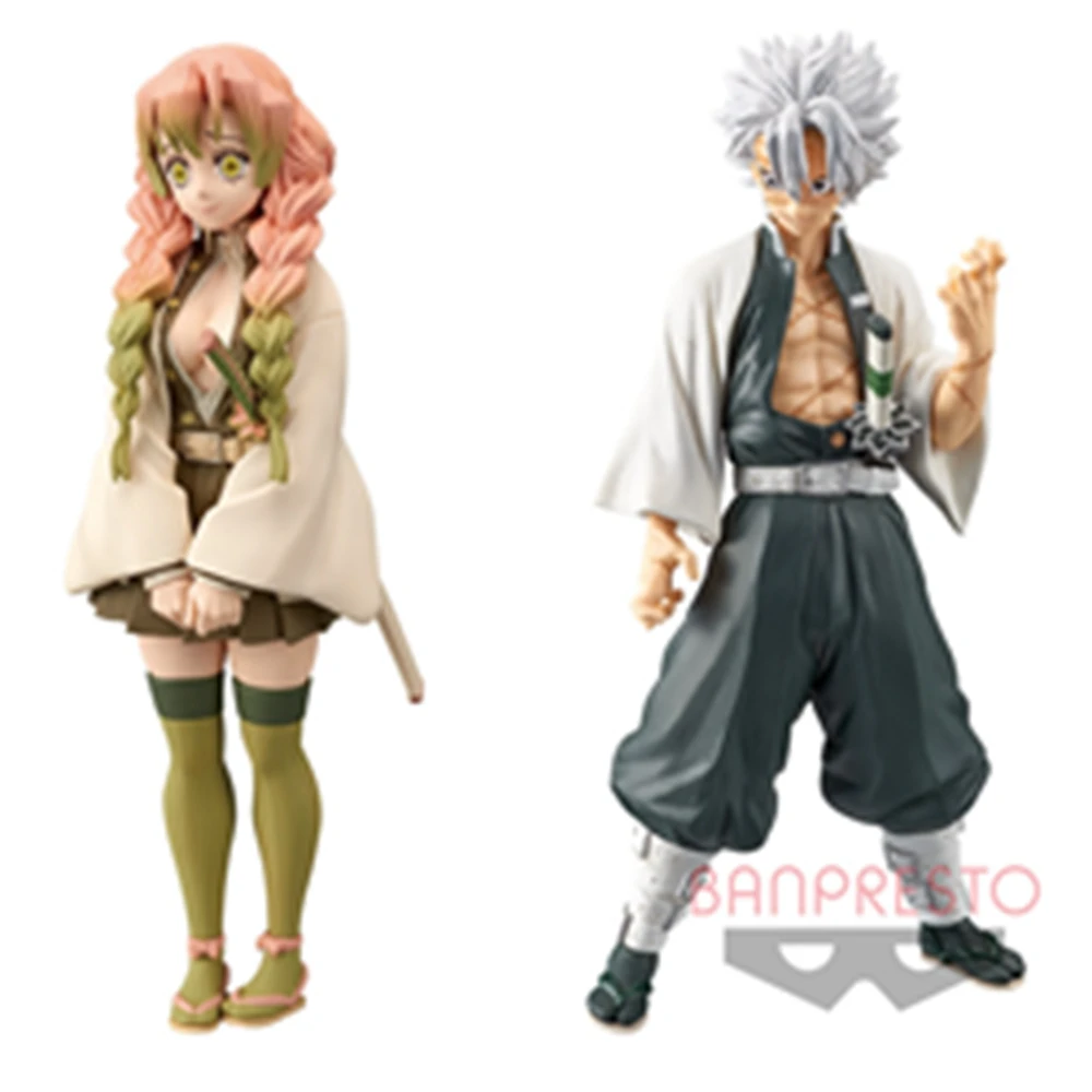 Original genuine 15CM Anime Figure Demon Slayer Kanroji Mitsuri Figure Kimetsu no Yaiba Kamado Tanjirou Figure Model Toy - Image 3