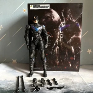 Play Arts Batman The Dark knight Night Wing High Quality PVC Action Figure Collectible Model Toy Christmas Gifts 27CM