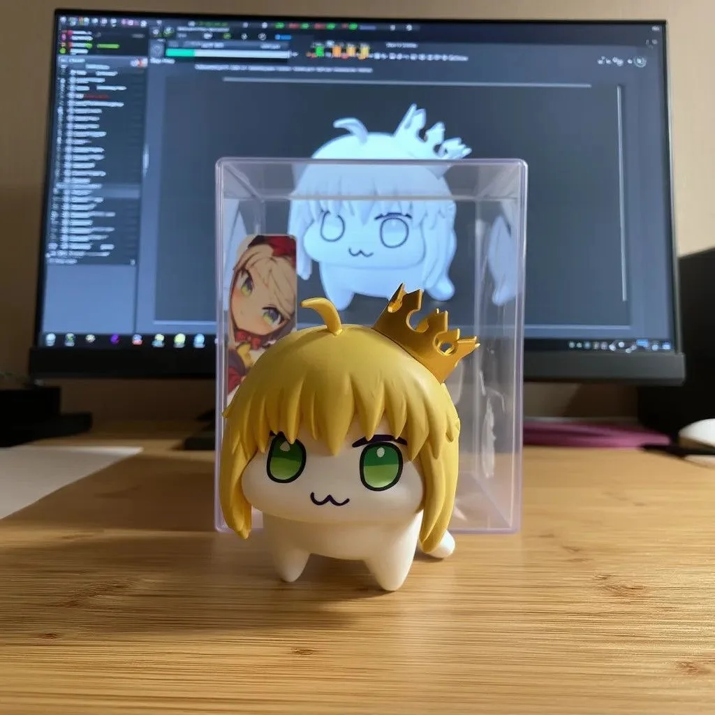 Hot In Stock Q Version Toys Figure Doll Altria Pendragon Collectible PVC Static Comic Series Collect Decorations Birthday Gifts - Image 5