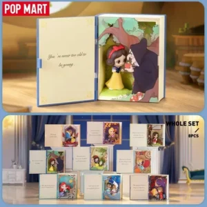 POP MART Disney Princess's Fairy Tales Series Scene Sets Blind Box Mystery Box Doll Cute Anime Figure Guess Bag Toys Desktop
