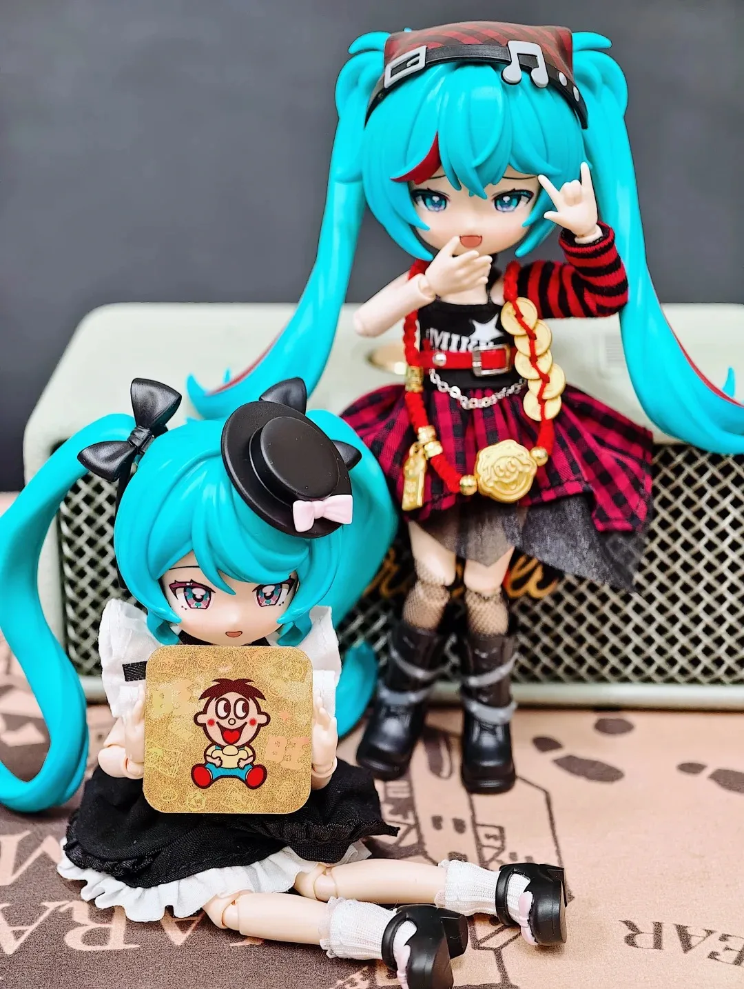 Original Hatsune Miku Vocaloid Series Blind Box 14cm Miku Kawaii Bjd Mystery Box Decoration Anime Figure Collection Kid Gifts - Image 3