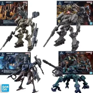 Bandai Genuine 30MM ARMORED CORE VI NIGHTFALL STEEL HAZE BD-011 MELANDER Liger Tail CC-2000 ORBITER Anime Figure Assembly Model