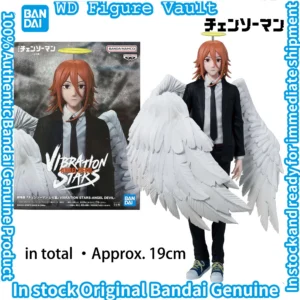 In stock  Bandai  Theatrical version "Chainsaw Man Reze" VIBRATION STARS-ANGEL Angel's Devil DEVIL Figures  Model Toy Gift