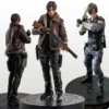 Biohazard Leon Scott Kennedy Brown Jacket Evil Police Game Model Collectible Figure