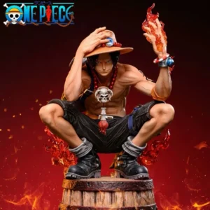 Personality cartoon anime One Piece Ace boy new trendy toy model peripheral collection character figure ornaments toy gifts