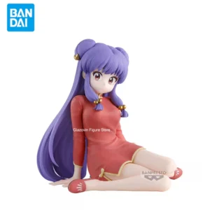 Original Genuine Banpresto Ranma 1/2 13cm Shampoo Sitting Position Action Figure Adult Collectible Model Doll Toys Gift