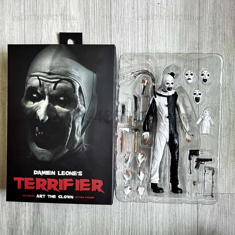NECA Figure Art The Clown Figure Damien Leone's Terrifier Figurine Action Figure Model Toys Joint Movable New Year Present - Image 4