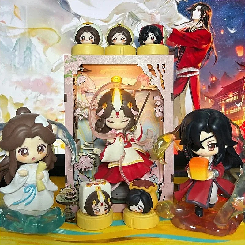 Genuine Heaven Official's Blessing The Splendor of Painting Blind Box Xie Lian Anime Collectible Figure Desktop Decoration - Image 6