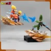 Dragon Ball Z Son Goku Gohan VS Cell Salu Figurine PVC Collectible Figure