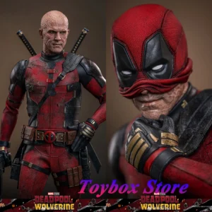 HotToys HT MMS782 Limited 1/6 Collectible Deadpool 3.0 Battling Version Action Figure Burning Super Hero 12" Full Set Soldier
