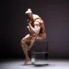 1/12 Romankey X Cowl Male Super Flexible Joint Body Articulated White Action Figure