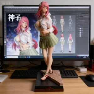 Super large swimsuit around Genshin Impact, eight layers of Shenzi, General Lei, handles anime beautiful girls around