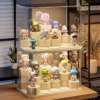2025 Blind Box Stand, Block Organizer, Modular DIY Transparent Dustproof Display Figure
