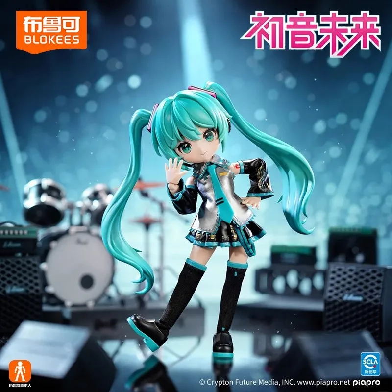 Blokees Hatsune Miku Building Block Cartoon Anime Assembly Figurine Toy Kids Toys Doll Collection Figures Gift - Image 6