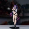 Yuna Bunny Girl Standing Pose Purple Hair Boxed Collectors Collectible Figure