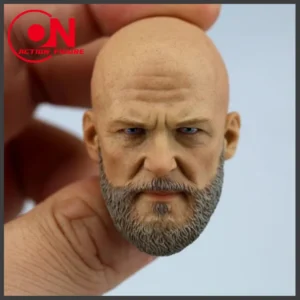 1/6 Scale Jeff Bridges Male Head Sculpt Sculpture Bearded Mango Transformeres Villain For 12" Man Action Figure Toys