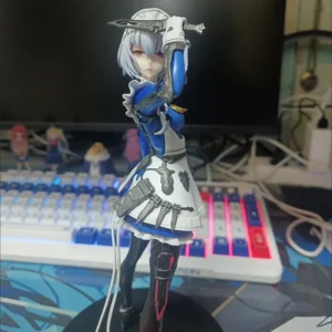 23cm Touhou Project Izayoi Sakuya Maid Hold A Knife Game Girl Figure Model Statue Collection Desktop Decoration Toy Boys Gift