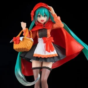 18CM Anime Action Figures Little Red Riding Hood Hatsune Miku Figurine Model Toys for Boys Christmas Gift Cartoon