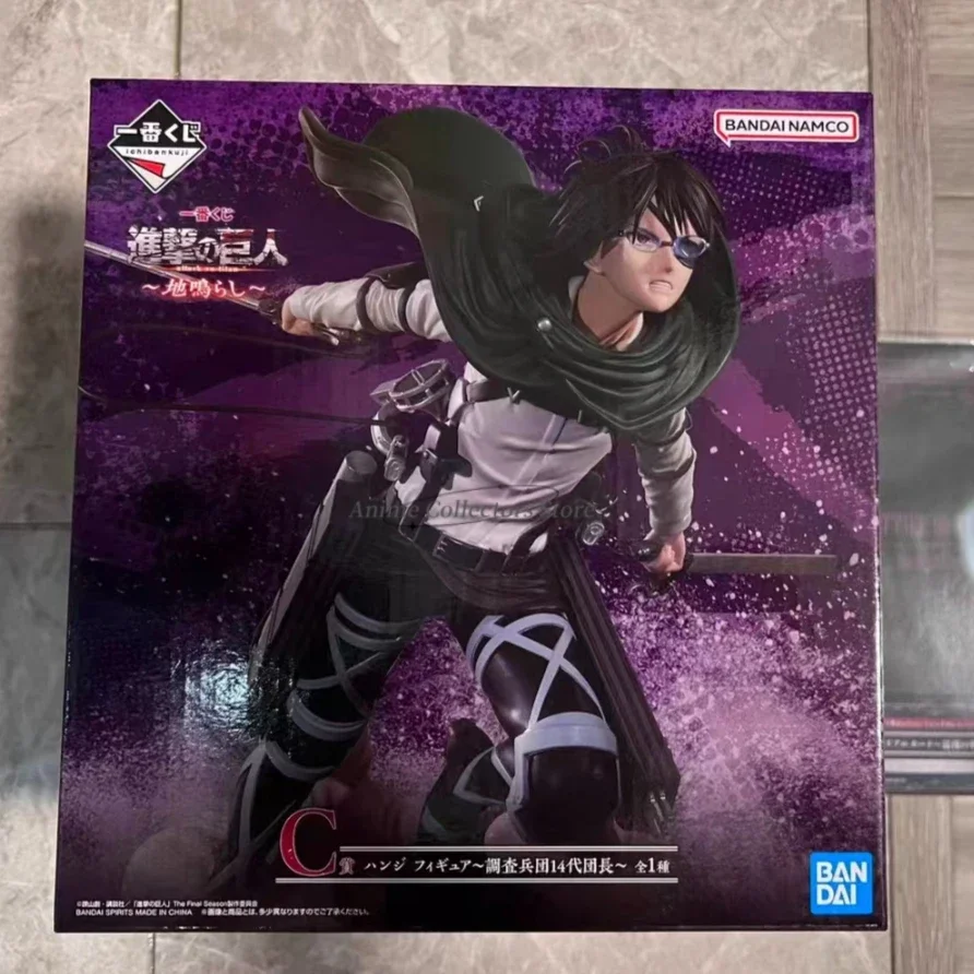 Bandai Original Anime Attack on Titan Ichiban Kuji Hange Zoe Levi Ackerman PVC Action Figure Model Collectible Toys Boys Gift - Image 7