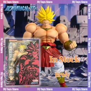 In Stock Dragon Ball Demoniacal Fit DF SHF SSJ Legendary Berserker Broly Action Figure Toy Gift Model