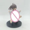 Crouching Addict - Squatting Pose Moe Girl PVC Statue for Desktop Collectible Figure