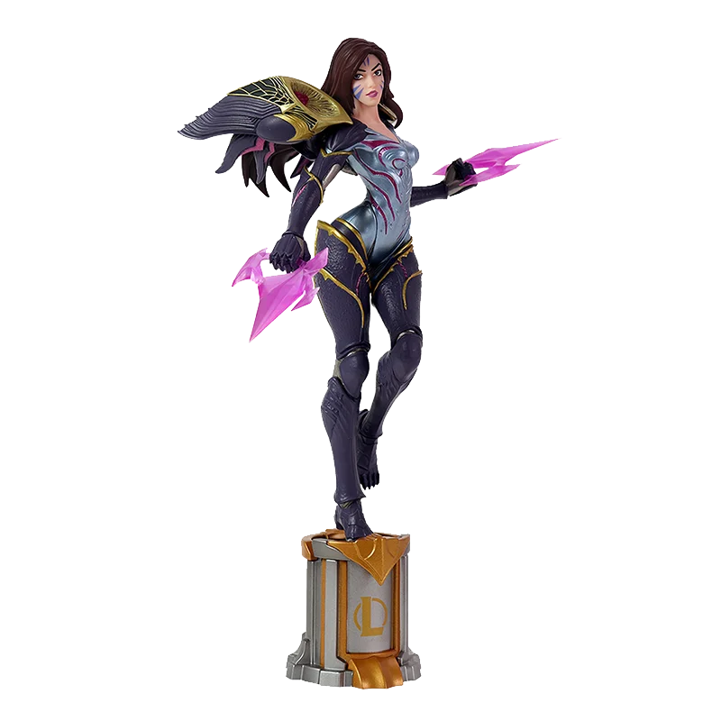 22cm League Of Legends Anime Figurine Luxanna Crownguard Lux Kaisa Jinx Action Figure Tiktok Hot Birthday Gift Customized - Image 6