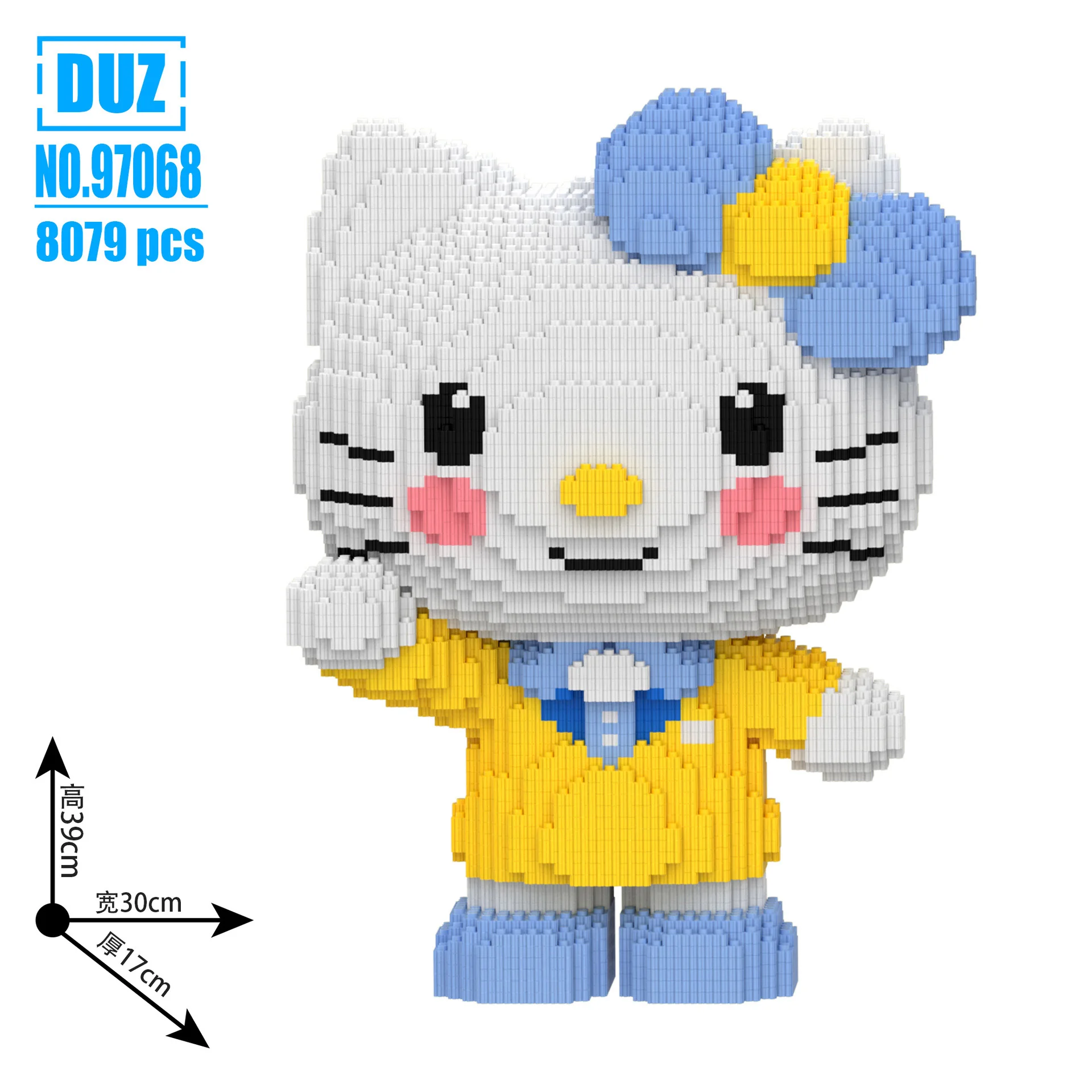 Big Pokemon Squirtle Charmander Magic Building Block Cartoon Horse Joker Model Toy Dragon Assembled Bricks Figure For Kids Gift - Image 67