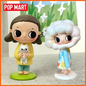 POP MART Nyota Fluffy Life Series Blind Box Nyota Blind Box Kawaii Figure Toys Desktop Decor Ornaments Model Doll Toy Gifts