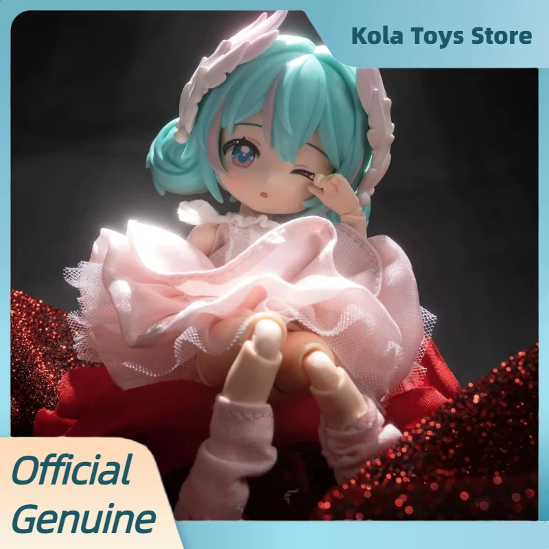 Genuine Hatsune Miku Vocaloid Series Blind Box 14cm Miku Kawaii Bjd Mystery Box Decoration Anime Figure Collection Kid Gifts