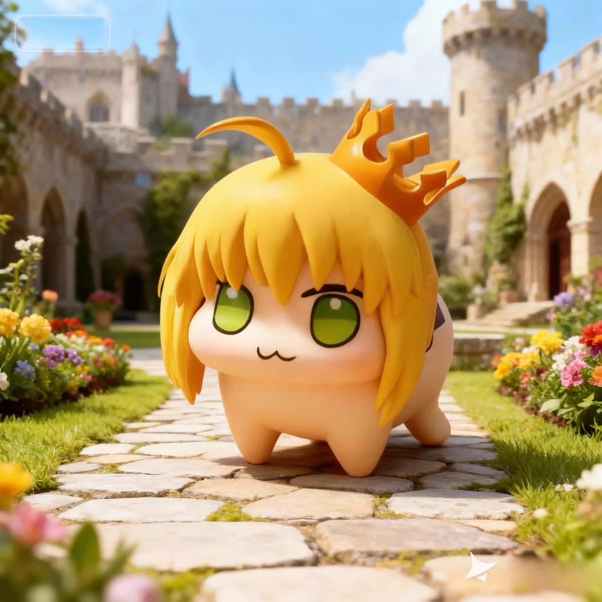 Hot In Stock Q Version Toys Figure Doll Altria Pendragon Collectible PVC Static Comic Series Collect Decorations Birthday Gifts - Image 3