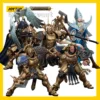 JOYTOY Warhammer AGE OF SIGMAR 1/18 Stormcast Eternals the Blacktalons 5PCS Model Action Figure