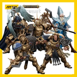[IN STOCK]JOYTOY Warhammer AGE OF SIGMAR 1/18 Action Figure Stormcast Eternals The Blacktalons 5PCS Model Gift collectibles