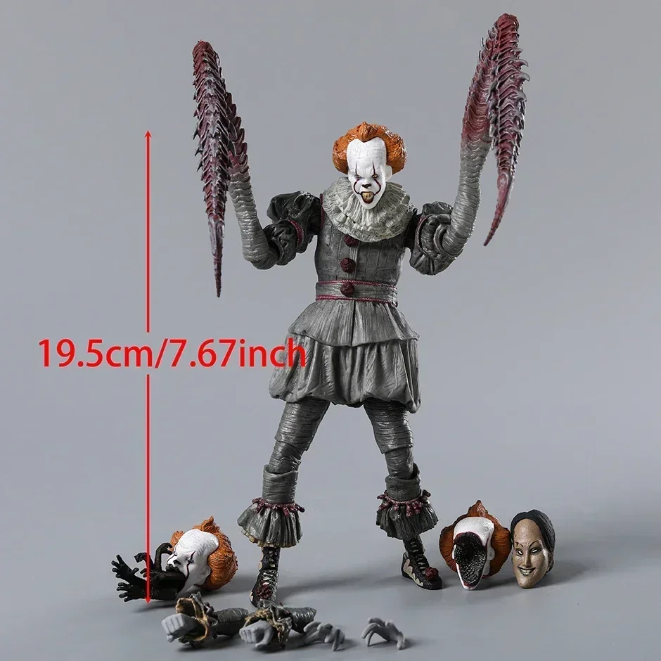NECA Ultimate Clown Action Figure Horror Halloween Gift - Image 16