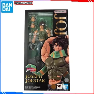 In Stock: Bandai S.H.Figuarts SHF Action Figure Joseph Joestar JoJo's Bizarre Adventure Finished Collectible Model Original Box
