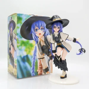 23cm Action Figure agician Roxy Migurdia Mushoku Tensei：Jobless Reincarnation Anime Figure PVC Collector Display Model Doll Toys